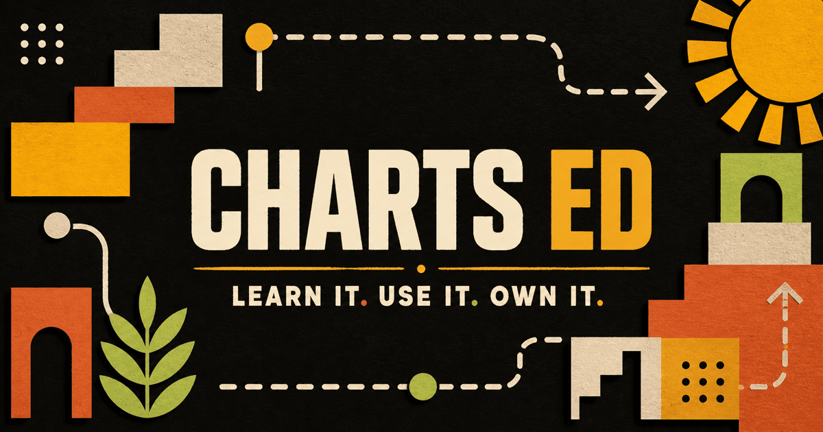 Charts Ed original learning platform brand artwork